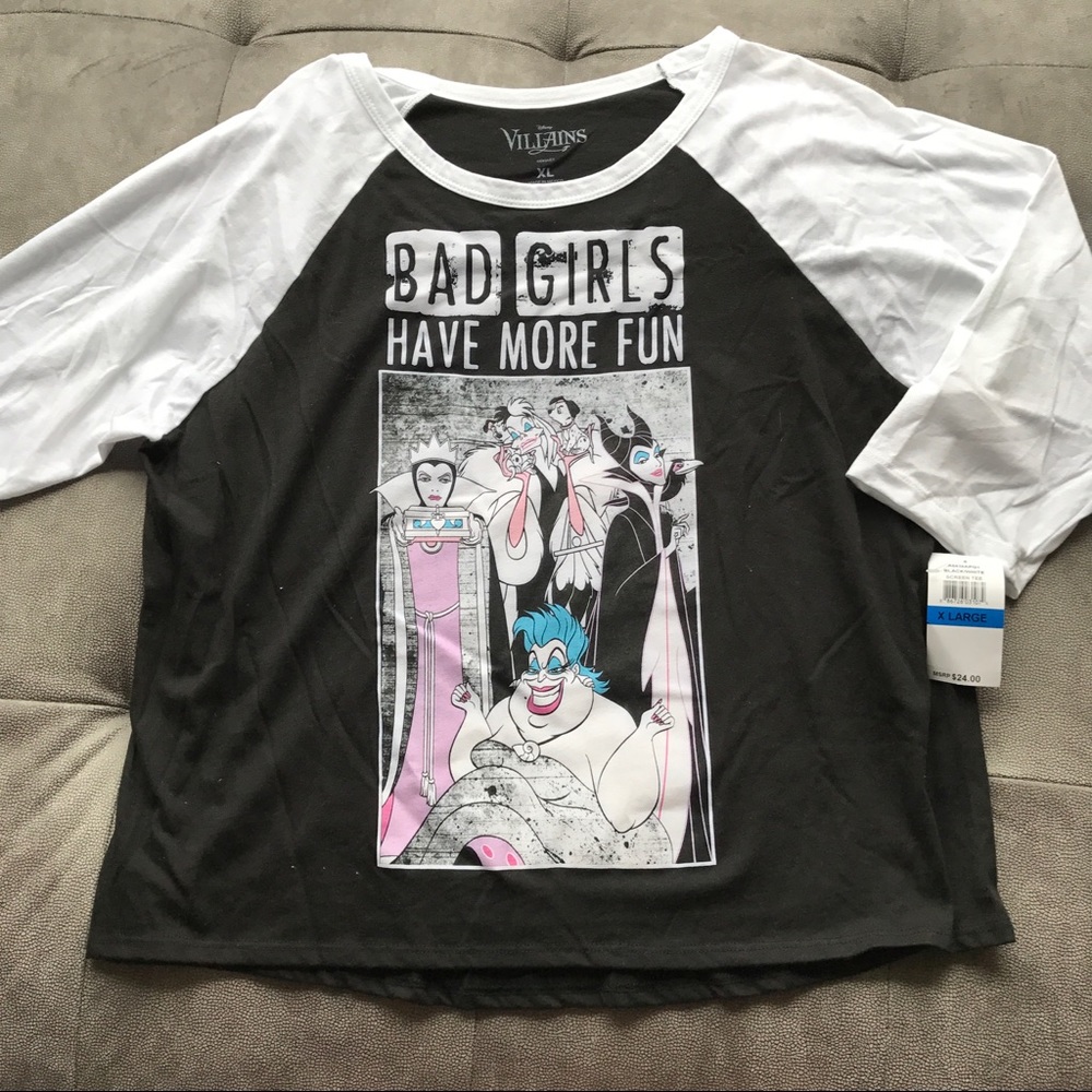 NWT Disney Villains Shirt